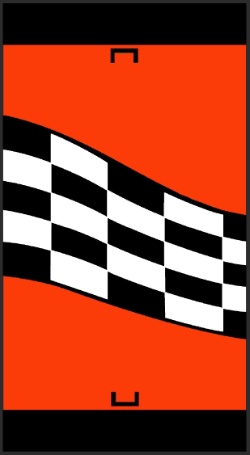 Vorlage Race Orange